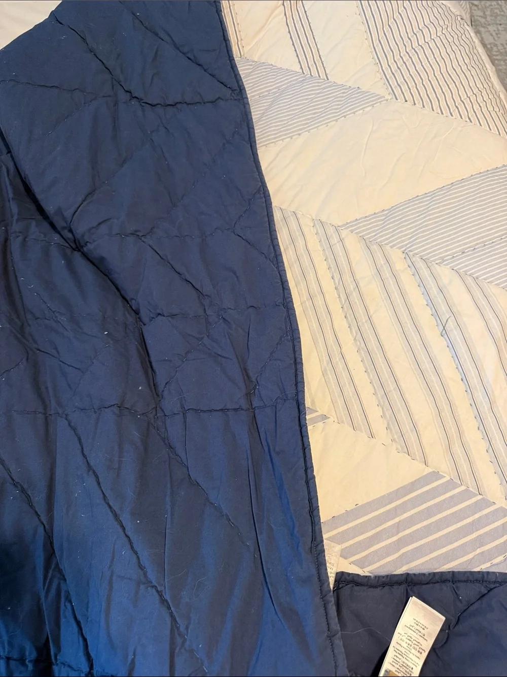 Potter Barn Teen twin comforter